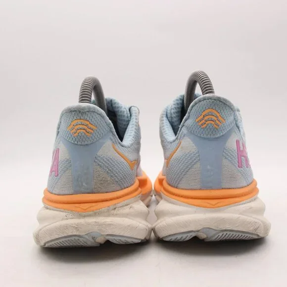 Hoka One One Clifton 9 Women's 6.5 B Blue Running Shoes Sneakers 1127896 ABIW - Picture 5 of 10